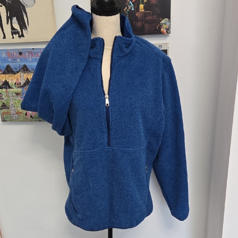 Duluth Trading Co Blue Fleece Jacket